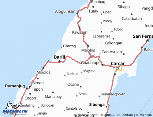 MICHELIN Kalubihan map - ViaMichelin