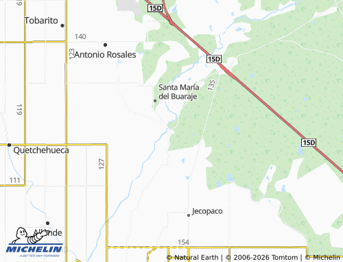 MICHELIN El Sifón map - ViaMichelin