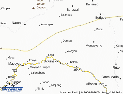 MICHELIN Jacmal map - ViaMichelin
