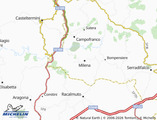 MICHELIN Cappa map - ViaMichelin