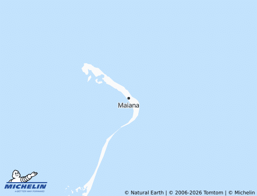 MICHELIN-Landkarte Maiana - ViaMichelin