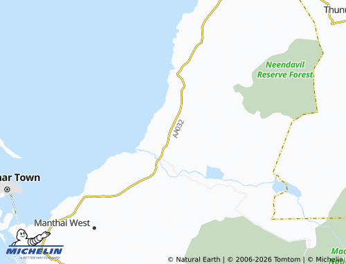Mapa MICHELIN Kovilkulam - ViaMichelin