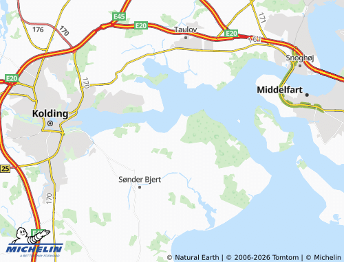 Mappa MICHELIN Agtrup Vig - ViaMichelin