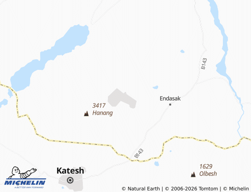 Kaart MICHELIN Giting - ViaMichelin