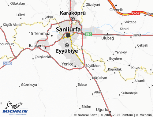 MICHELIN-Landkarte Hayatı Harrani - ViaMichelin