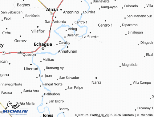 Mappa MICHELIN Salvacion - ViaMichelin