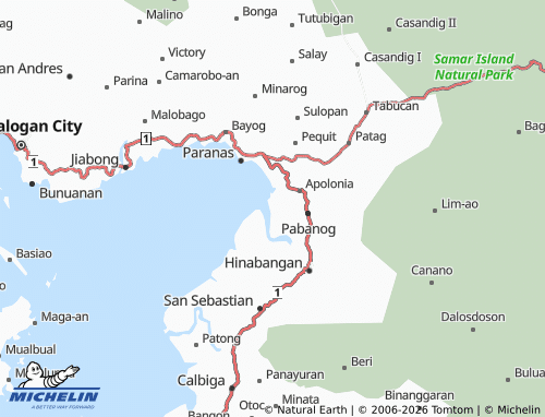 MICHELIN Tigbawon map - ViaMichelin
