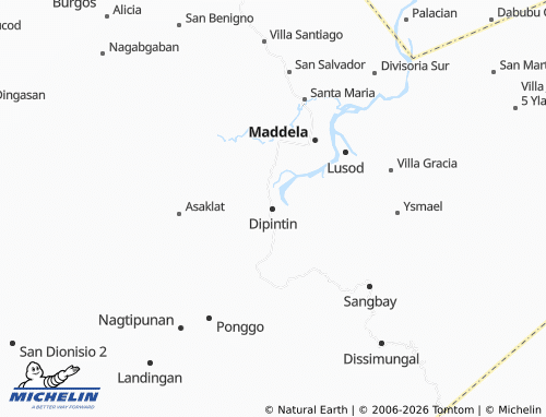 MICHELIN Dipintin map - ViaMichelin