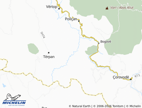 Mappa MICHELIN Tozhar - ViaMichelin