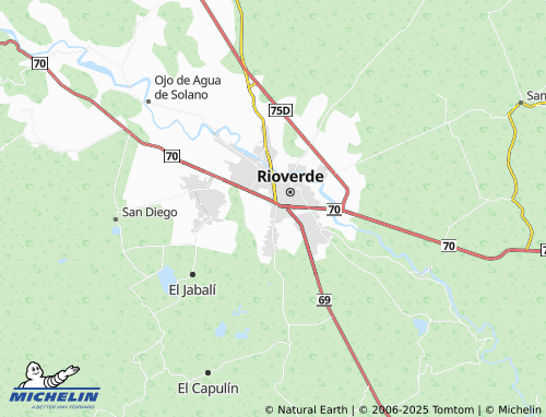MICHELIN Santa Mónica map - ViaMichelin