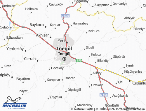 Mappa MICHELIN Mesudiye - ViaMichelin