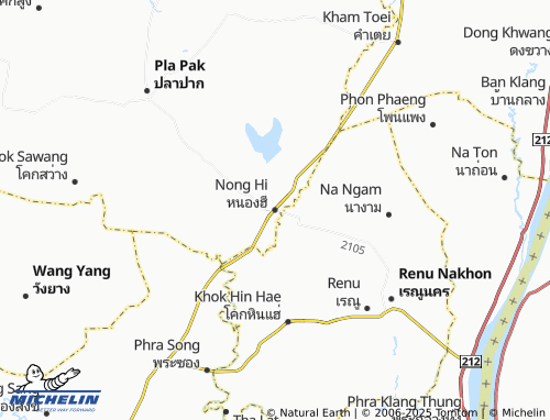 MICHELIN Nong Hi map - ViaMichelin
