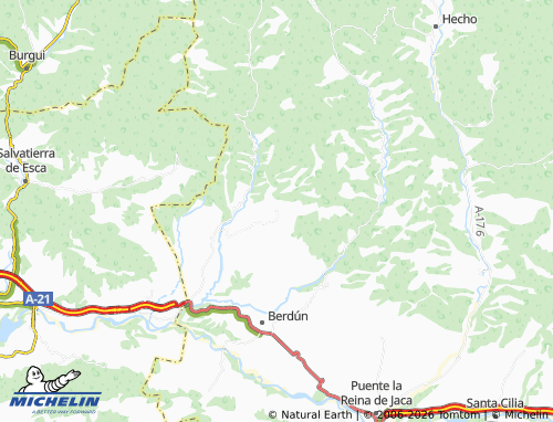 MICHELIN Huertalo map - ViaMichelin