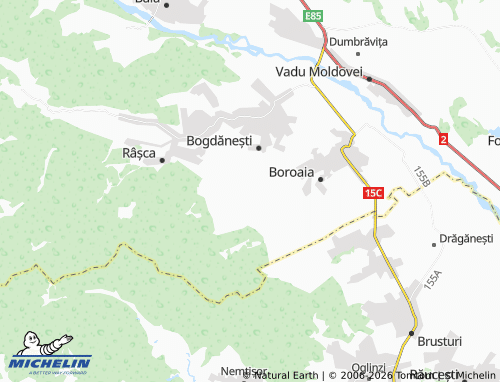 MICHELIN Moișa map - ViaMichelin