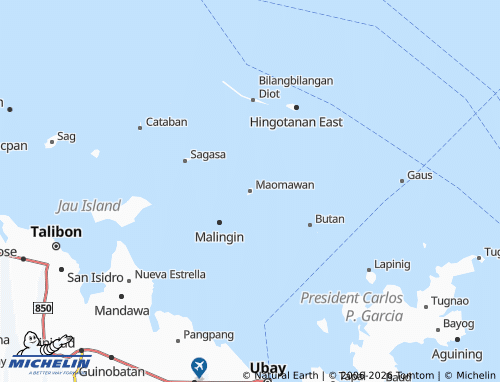 MICHELIN Maomawan map - ViaMichelin