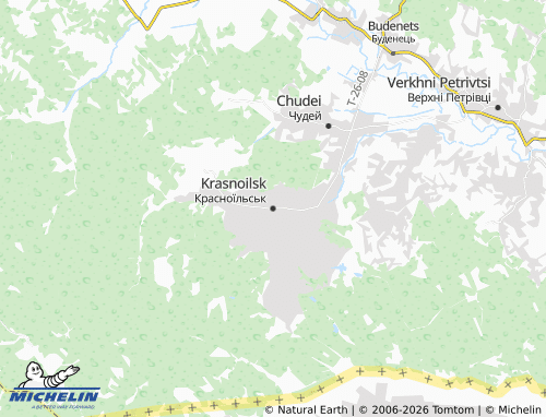 Mappa MICHELIN Krasnoilsk - ViaMichelin