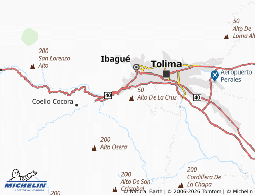 Carte MICHELIN El Tejar - ViaMichelin