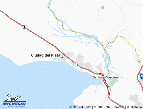MICHELIN Santa Mónica map - ViaMichelin
