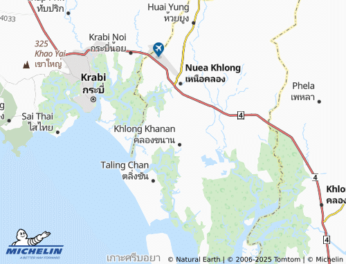 MICHELIN Khlong Khamao map - ViaMichelin
