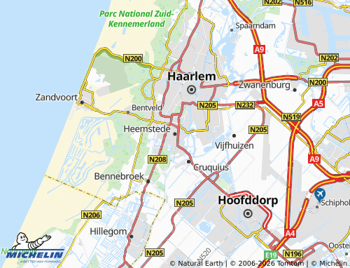 Mapa MICHELIN Heemstede - ViaMichelin