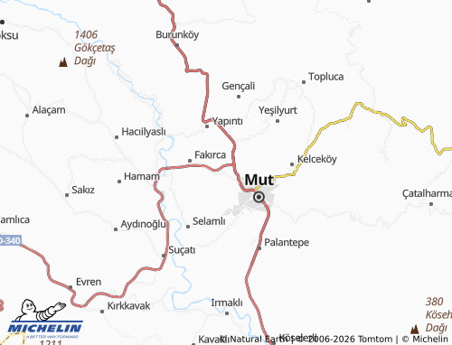 MICHELIN Barabanlı map - ViaMichelin