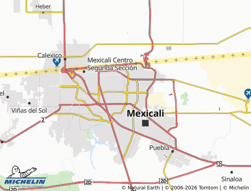 MICHELIN de Anza map - ViaMichelin