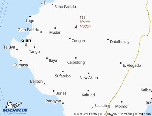 Mappa MICHELIN Calpidong - ViaMichelin