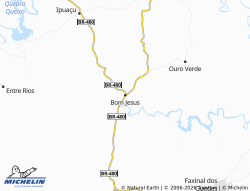 Mappa MICHELIN Bom Jesus - ViaMichelin