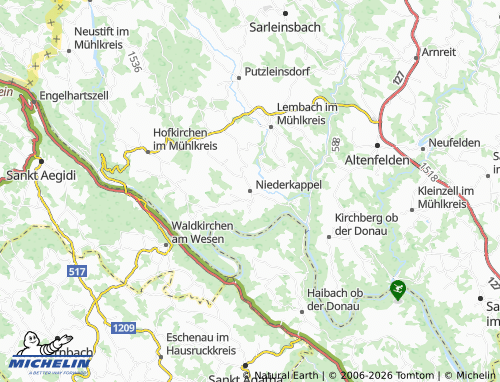 Mappa MICHELIN Niederkappel - ViaMichelin