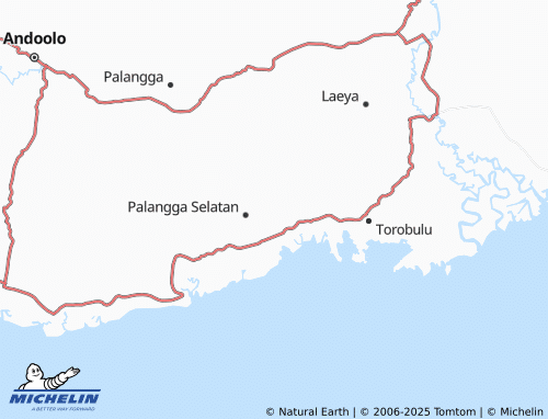 MICHELIN Watumbohoti map - ViaMichelin