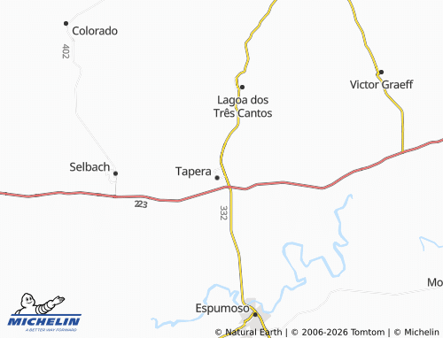 Mapa MICHELIN Centro - ViaMichelin