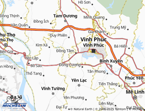 MICHELIN Hội Hợp map - ViaMichelin