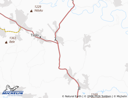 Carte MICHELIN Mbutho - ViaMichelin