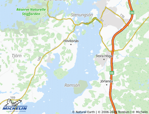 Carte MICHELIN Hövik Södra - ViaMichelin