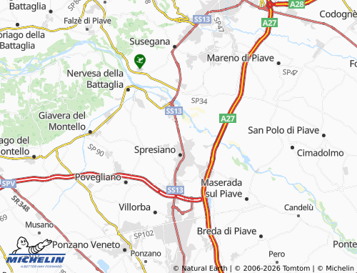 Mappa MICHELIN Case Rigato - ViaMichelin