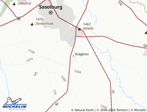 Mappa MICHELIN Kragbron - ViaMichelin