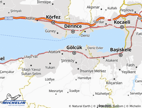 MICHELIN Donanma map - ViaMichelin