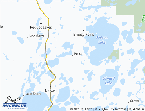 MICHELIN Pelican map - ViaMichelin