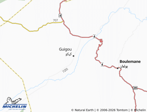 MICHELIN Kaykou map - ViaMichelin