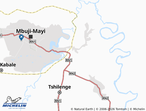 Mappa MICHELIN Bena Kabamba - ViaMichelin