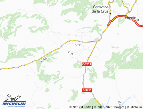 MICHELIN Caneja map - ViaMichelin