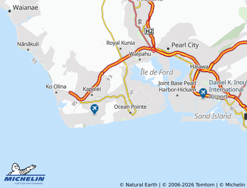 Mappa MICHELIN Ewa Gentry - ViaMichelin