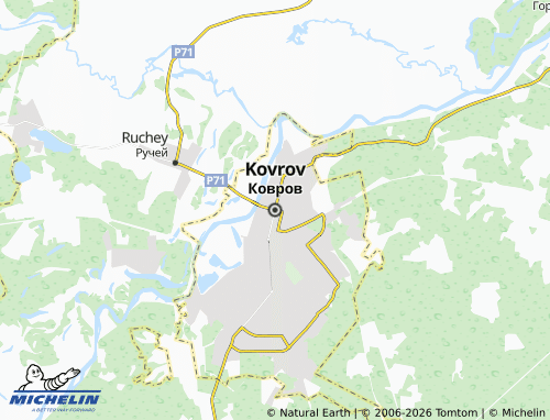 Carte MICHELIN Kovrov - ViaMichelin