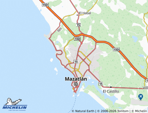 Kaart MICHELIN Privanza Residencial - ViaMichelin
