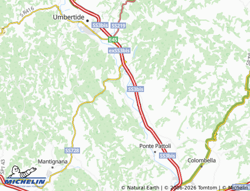 MICHELIN La Bruna map - ViaMichelin