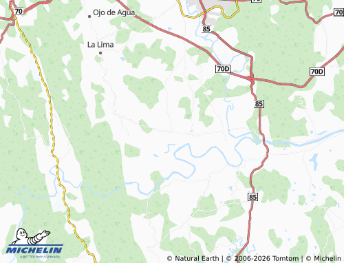 MICHELIN-Landkarte San Miguel - ViaMichelin
