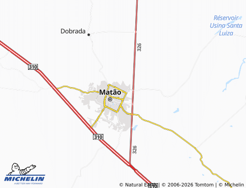 Mapa MICHELIN Jardim do Bosque - ViaMichelin