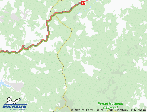 Mapa MICHELIN Dornișoara - ViaMichelin