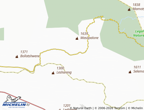 MICHELIN-Landkarte Mataung - ViaMichelin
