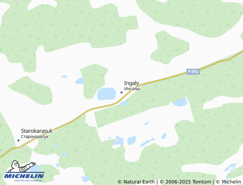 MICHELIN Ingaly map - ViaMichelin